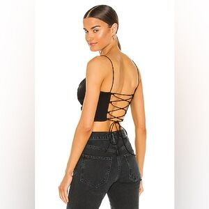h:ours Kristian Top in Black size Small